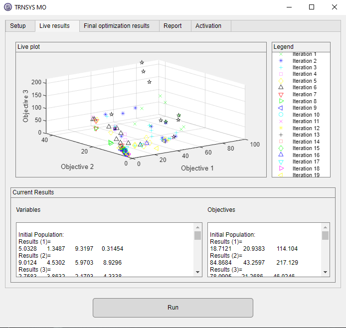 TRNSYS Optimization